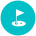 Golfhanddoek